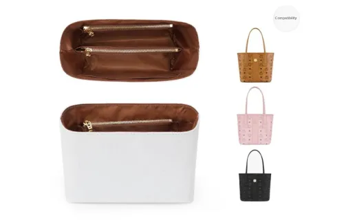 Lan Bao Fan DuPont Paper Bag Accessories Women's White/Gold