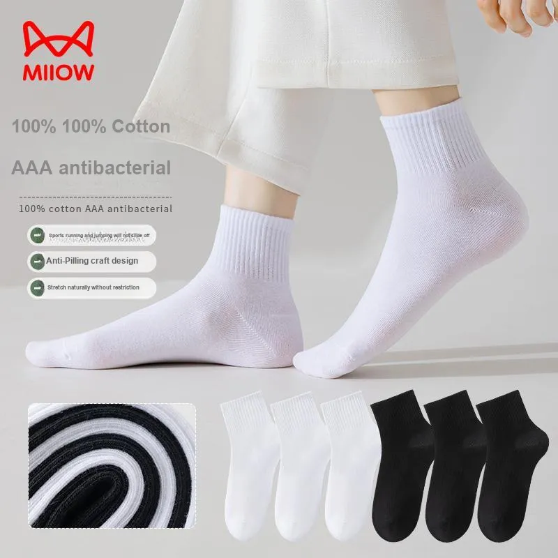 MIIOW Ankle Socks Women's 6 Pack-4