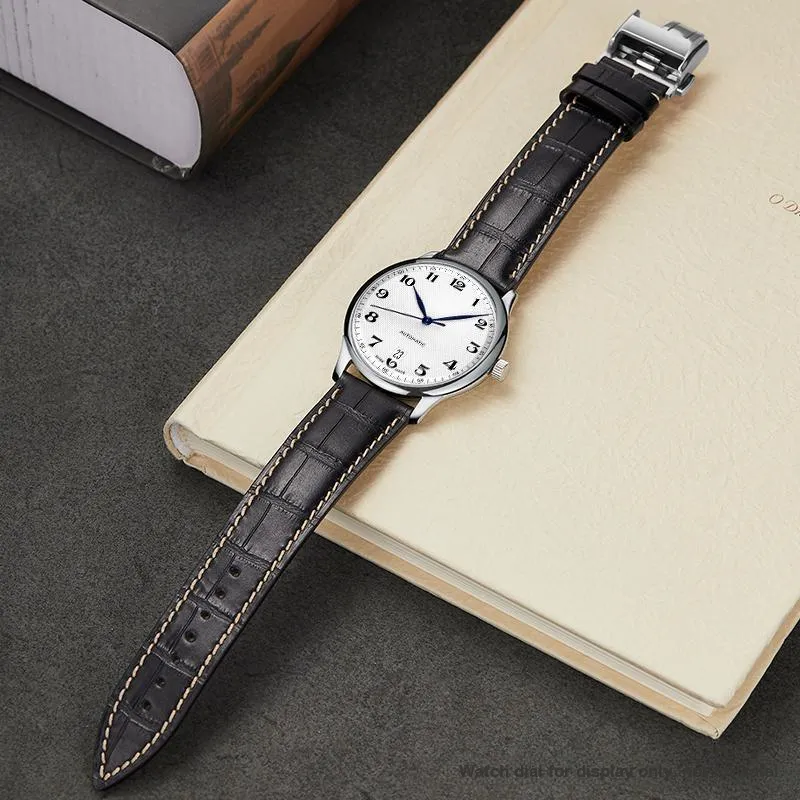 IStrap Longines Compatibility Watch Band 19/20/21mm Genuine Leather Material-16