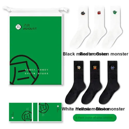 AUGUST Men Mid-Calf Socks