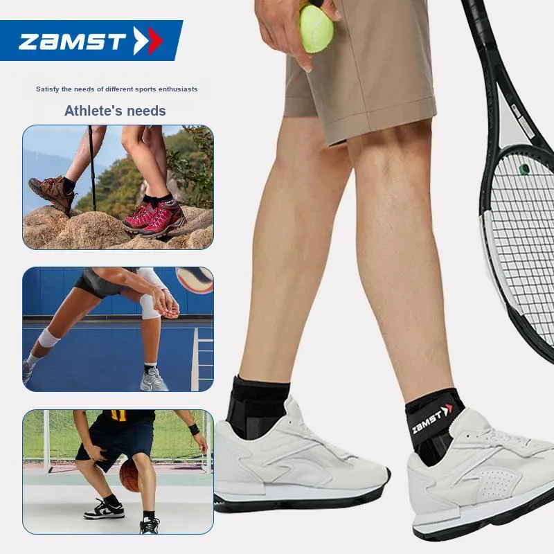 ZAMST Ankle Brace A1 S Soccer, Basketball, Running, Cycling, Skiing Unisex Nylon, Polyester, Elastane-5