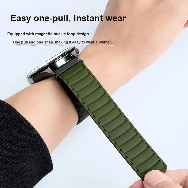 CHRROTA Watch Band Huawei Compatibility Silicone Material-24