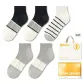 Black & White 2+Gray 2+Stripes (5 Pack)