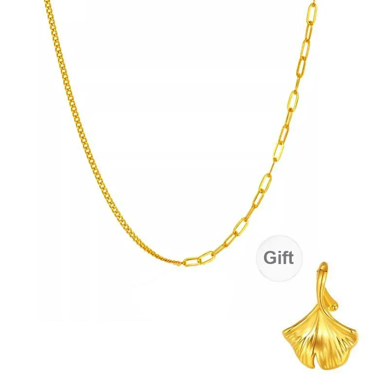 Zhongzhao Jewelry 999 Necklaces Unisex-0