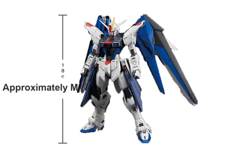 BANDAI Gundam Mg Freedom Ver. 2.0 1/100 Model Kit Action Figure-4