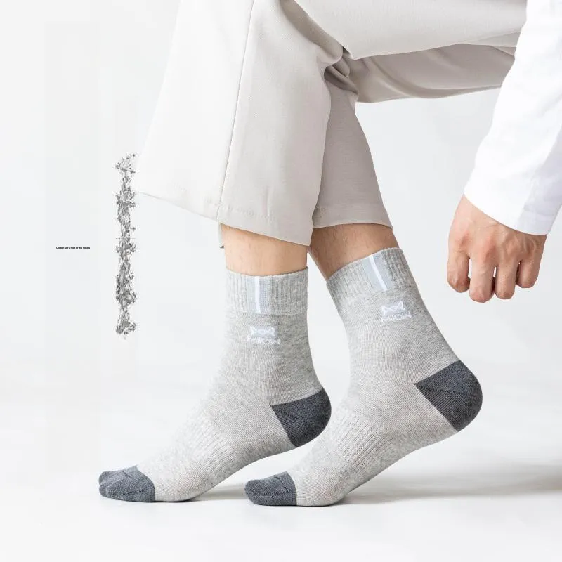 MIIOW Mid Calf Socks Unisex 5 Pack-12