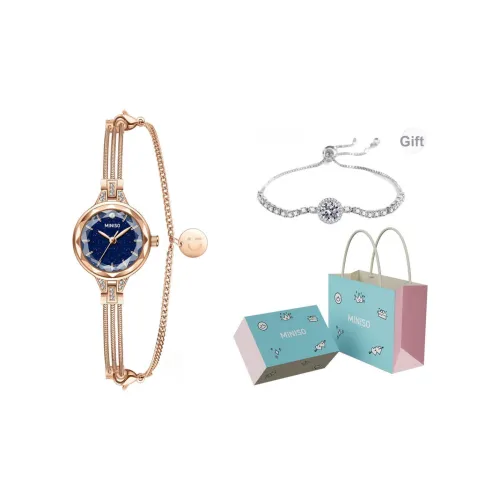 Miniso Кварцевый механизм сплав ремешок женские часы жемчужная раковина цвет циферблат часов