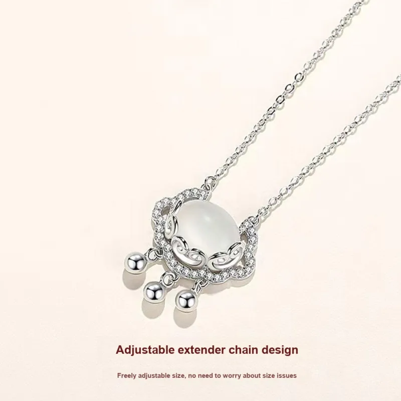Love Jewelry Sterling Silver Collarbone Chain Unisex-2