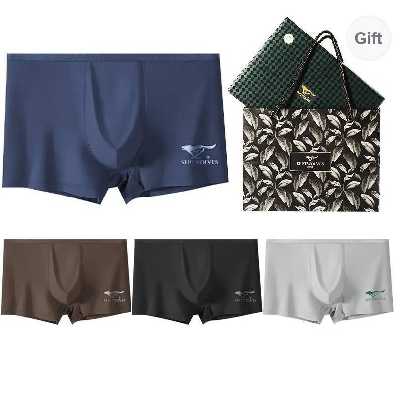 SEPTWOLVES Underwear Gift Box Men's 4 Piece Gift Box Sets-39