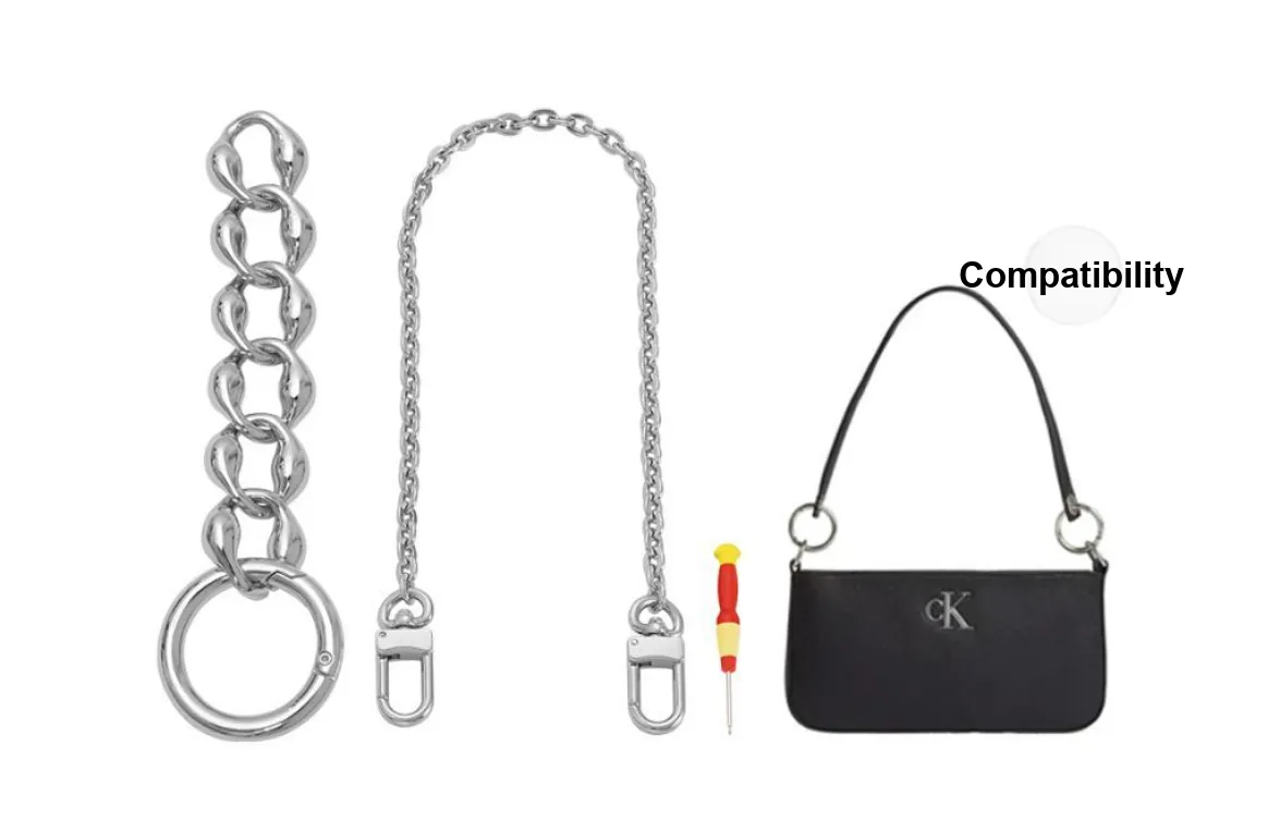 Lan Bao Fan Metal Bag Accessory Women's Silver