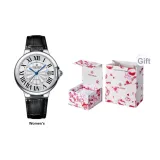 Heart-Fluttering Box-9157 Black Strap-Women's