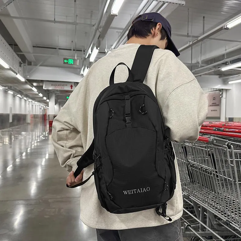 Debecca Nylon Backpack Unisex Multicolor-6