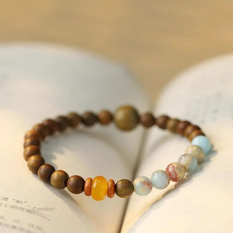 WJT Green Sandalwood Bracelets Unisex-1
