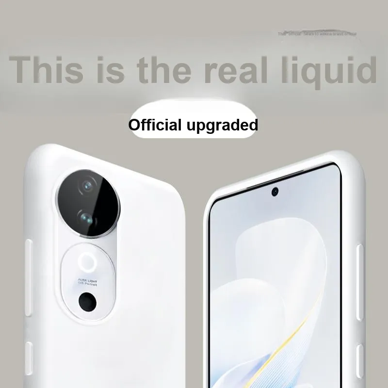 ZHUOJI Silicone Material Phone Cases Compatible With Vivo S19/S19 Pro Case Impact Resistant Advanced Fashionable Simple-13