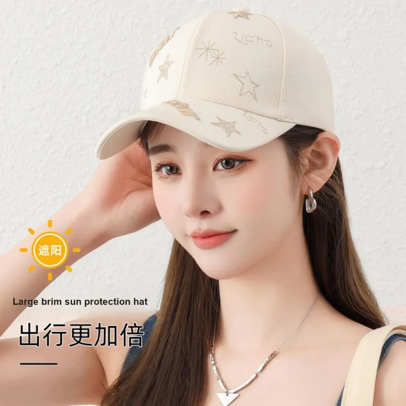 CATELLES 100% Cotton Excluding Attached Lining And Embroidery Thread Baseball Caps Unisex-4
