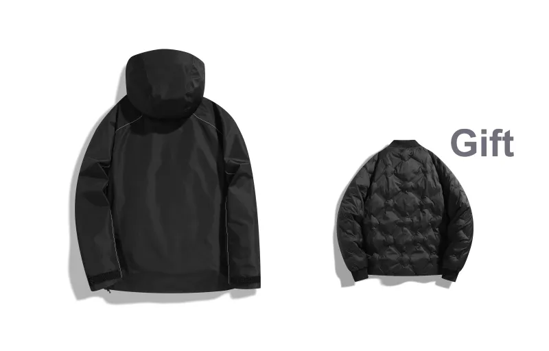 A.X.S.K Water Resistant Windproof UV Protection Breathable Wear Resistant Windbreaker Jacket Unisex-16