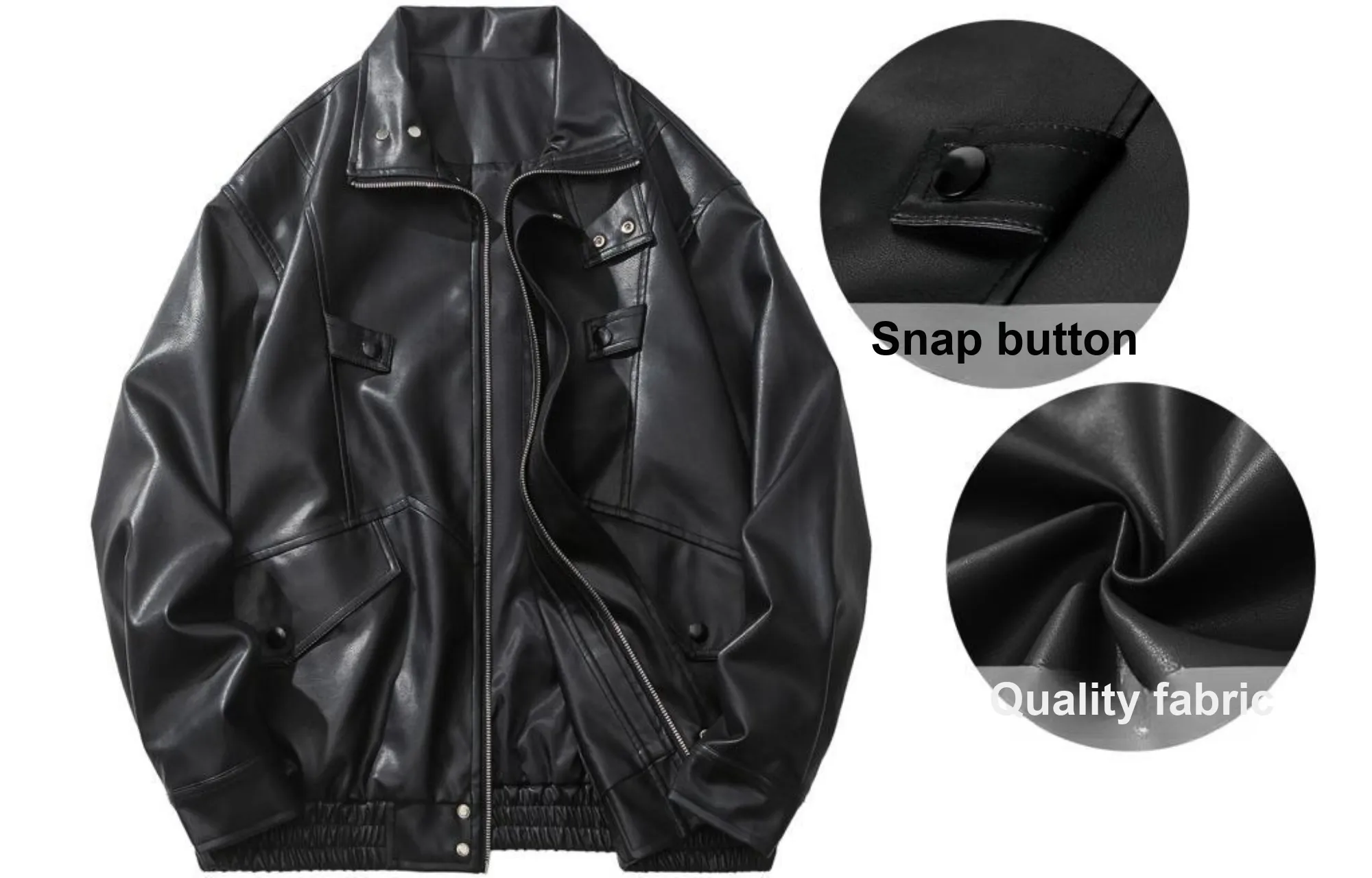 No Tears Leather Jackets Unisex