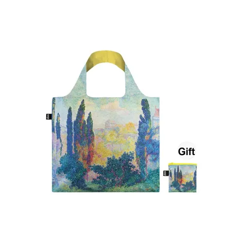 Loqi Переработанный полиэстер Сумка на плечо Большая Женская Кипарис OF Зонты