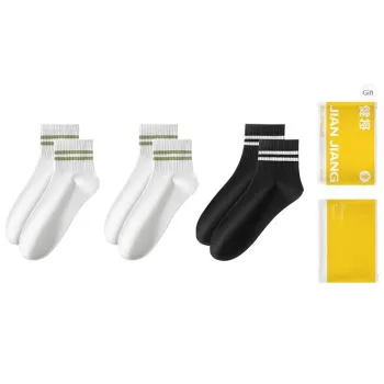 Master Mid Calf Socks Women's Shopping Bag Combo Set