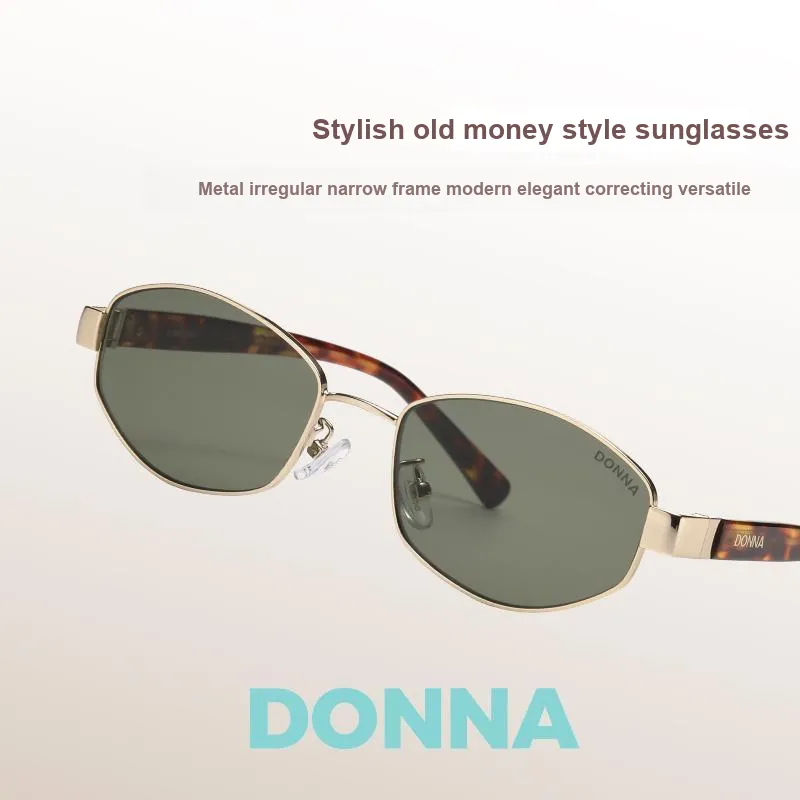 Do Na Alloy Oval Sunglasses Unisex-7