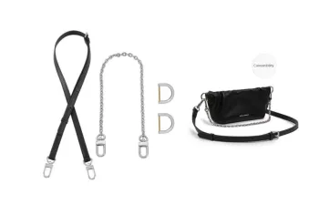 GUYI Microfiber Bag Accessory Unisex Black