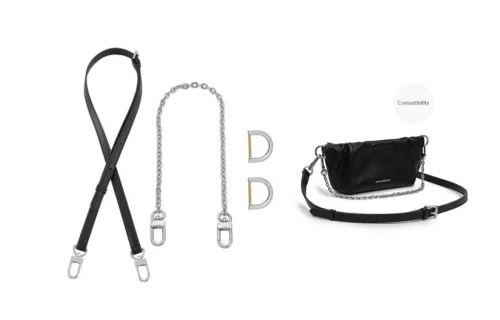 GUYI Microfiber Bag Accessory Unisex Black