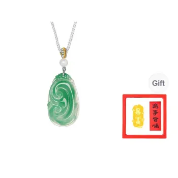 Chongqing Gold Store African Emerald Necklaces Women's