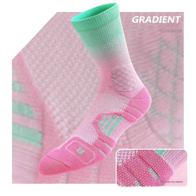 Gentle Welcome Basketball Socks Unisex Combo Set-3