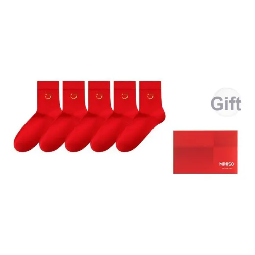 Miniso Носки Crew Унисекс Набор в Коробке