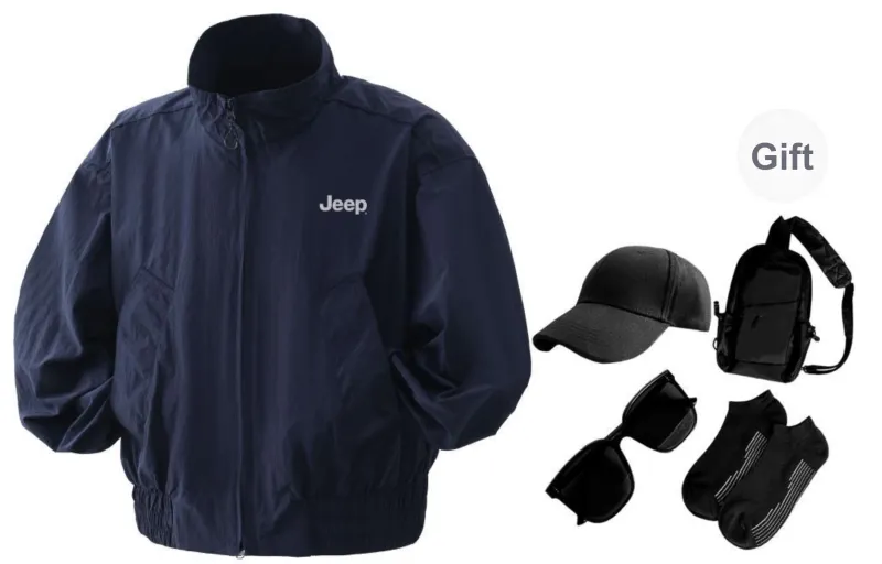 Jeep Breathable Quick Dry UV Protection Sun Protection Clothing Unisex Comes With Set-16