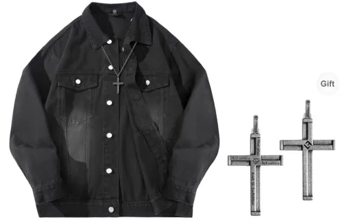 Lost N Forbidden X A.X.S.K Denim Jackets Unisex