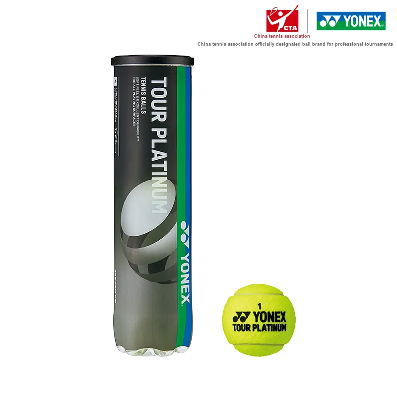 YONEX TB TP4PEX Tennis Balls Wool, Nylon, Polyester Match Ball Match Ball Yellow-1