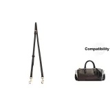 Old-Style Black Adjustable Crossbody Shoulder Strap 94-123cm