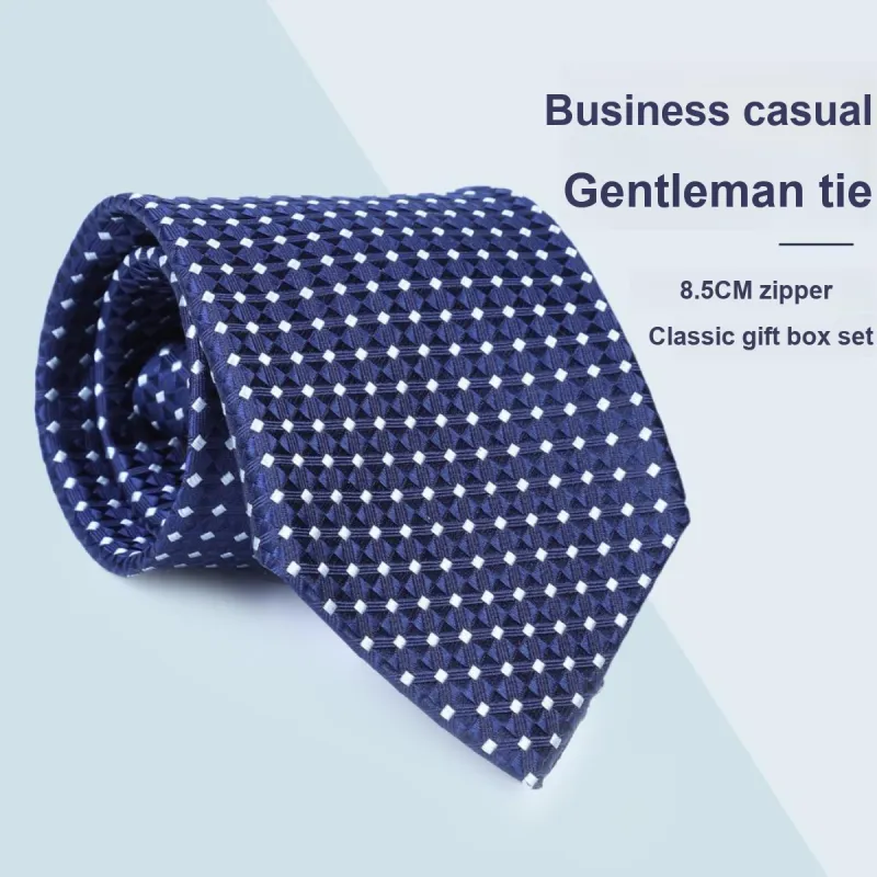 Red Bean Polyester Yi Lade Tie Men's-15