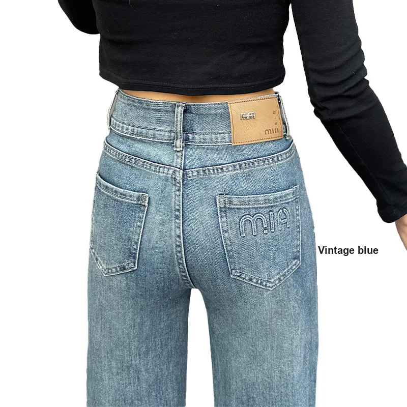 MPOX Jeans Women's Blue-4
