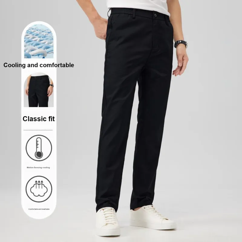Red bean Casual Pants Men-19