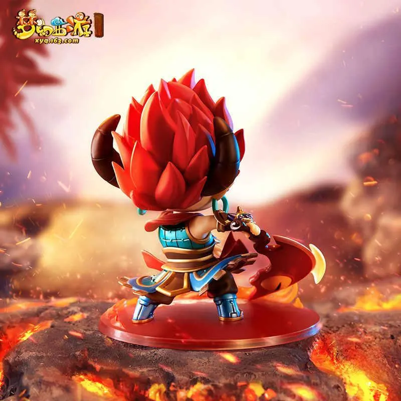 Game Impression Fantasy Journey To The West PC Version The Troll King Swordsman Chibi Figures-5