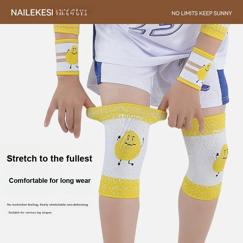 NAILEKESI Knee Pads Polyester Cycling Soccer Basketball Kids'-10