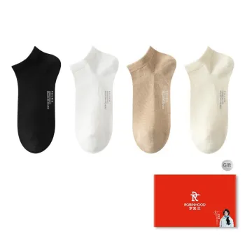 ROBINHOOD Ankle Socks Women's Box 4 Pack