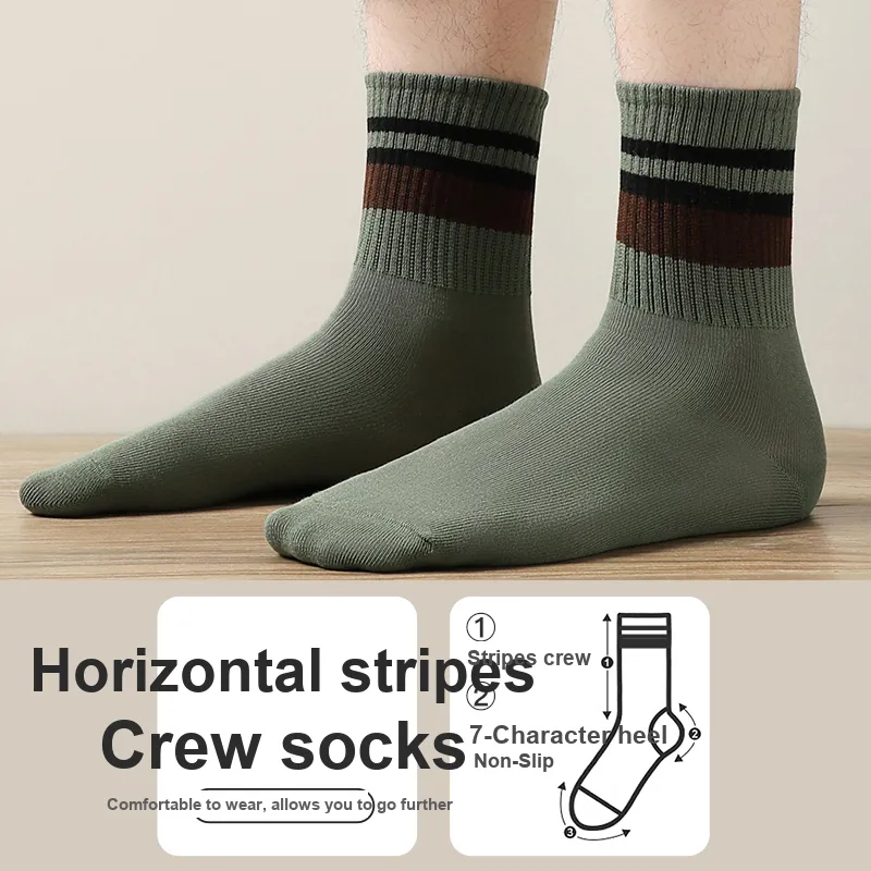 Lanza Mid Calf Socks Men's 6 Pack-6