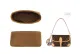 LV Baguette Bag Felt Brown Liner