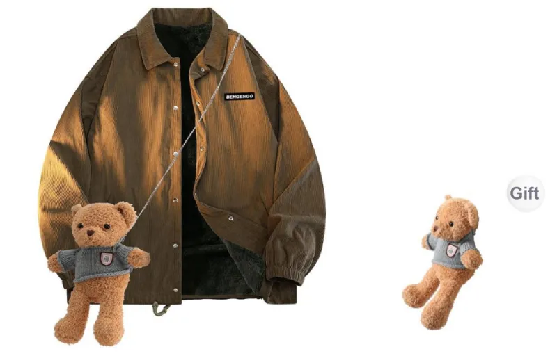 BENGEN Jackets Unisex-16