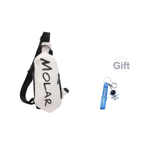 GOBLIN SHARKS 1759 Нейлон Sling Сумка Унисекс Белый черный серый зеленый Планета Черный Планета Белый