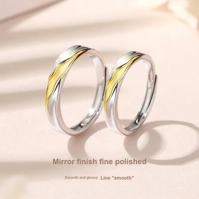 CHOW TAI KING S925 Rings Unisex-3
