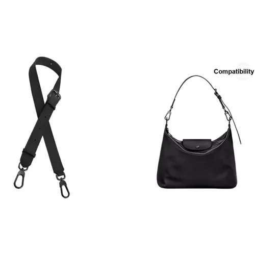 Modified Sauce Микрофибра Сумка Ремень Женские Темно-серый Черный