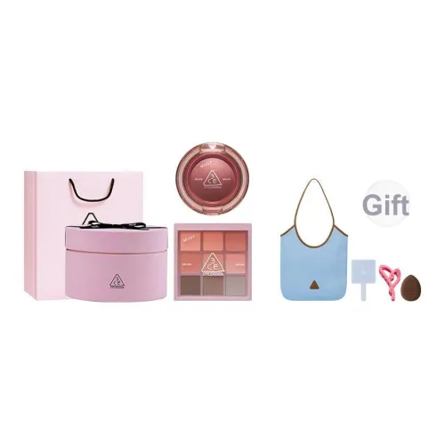 3CE x MUUT Палетка для теней и румян Кремовый двухкомпонентный набор для макияжа Легко смешивается Прозрачный и хорошо прилегающий