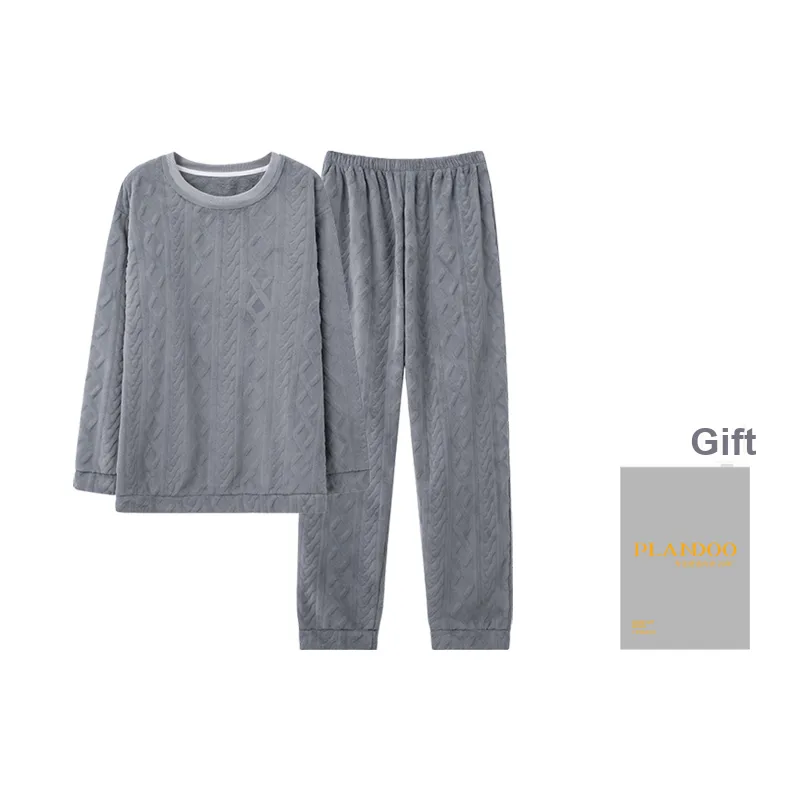 PLANDOO Pajama Set Men's Gift Box Set-6