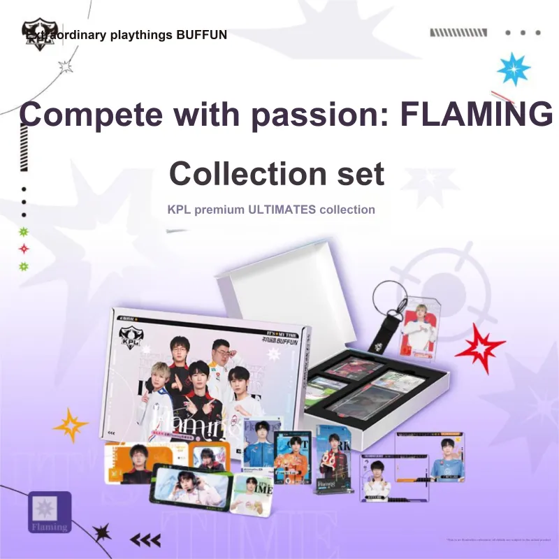 BUFFUN Premium Gift ULTIMATES KPL Officially Licensed Flaming Collection Card Accessories Box Set-1