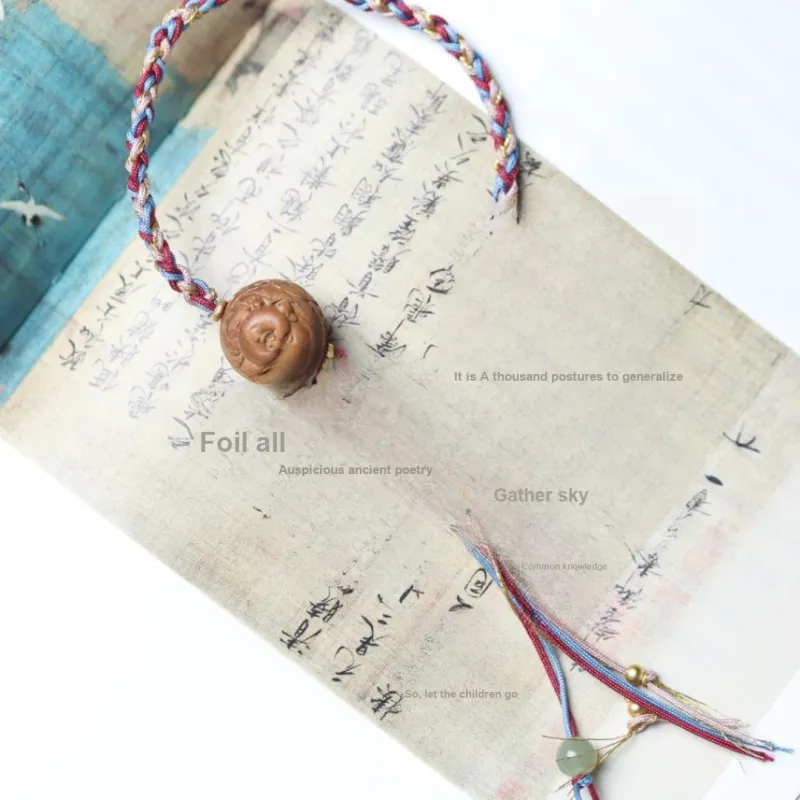 TIANTAISHAN Laoshan Sandalwood Precious Wood Bracelets Unisex-1