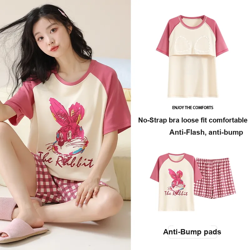 MADALLO Pajama Set Women's Peach-1